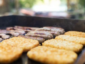 Essentialware blog on how turn your grill into a griddle using our non-stick PTFE release sheets